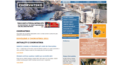 Desktop Screenshot of chorvatsko.poznejte.cz
