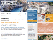 Tablet Screenshot of chorvatsko.poznejte.cz